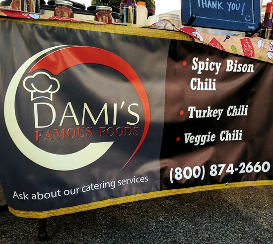 Dami's Famous Foods - Catering banner (Foodzooka)