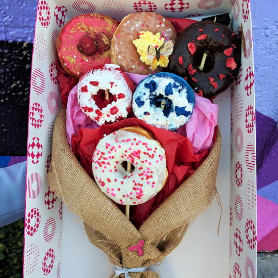 Donut Princess - Valentine's Day Bouquet (Foodzooka)