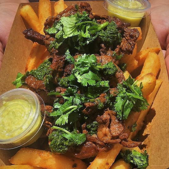 Fried Out (courtesy) - Fries with beef