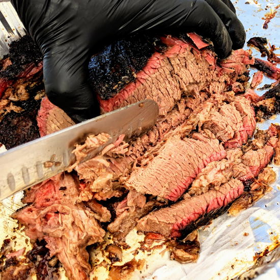 The Mission Barbeque - Texas style brisket (Foodzooka)