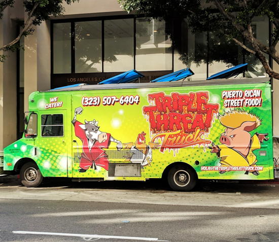 Triple Threat Truck A Puerto Rican Cuisine Machine Foodzooka